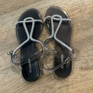 Steve Madden blue sandals size 39